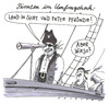 Cartoon: piratendusel (small) by Andreas Prüstel tagged diepiraten,umfragewerte
