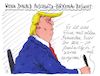 Cartoon: reise-donald (small) by Andreas Prüstel tagged trump,israel,yad,vashem,gästebuch,auschwitz,birkenau,cartoon,karikatur,andreas,pruestel