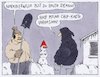 Cartoon: schipp-chip (small) by Andreas Prüstel tagged winter,schneechaos,schippen,chipkarte,cartoon,karikatur,andreas,pruestel
