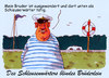 Cartoon: schleusenwärter (small) by Andreas Prüstel tagged flüchtlinge,schiffskatastrophen,schleuser,schleusenwärter,eu,europa,song,ulrich,roski