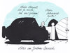 Cartoon: schön grün (small) by Andreas Prüstel tagged die,grünen,umweltpartei,zahnärzte,anwälte,jeep,spritfresser,pastor,cartoon,karikatur,andreas,prüstel