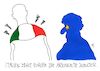 Cartoon: schuldenschulter (small) by Andreas Prüstel tagged italien,eu,haushaltsstreit,defizitverfahren,neuverschuldung,cartoon,karikatur,andreas,pruestel