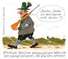 Cartoon: schutztruppe (small) by Andreas Prüstel tagged bayern,csu,parteivorsitz,sondierungsgespräche,berlin,gebirgsschützen,cartoon,karikatur,andreas,pruestel