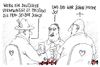 Cartoon: selber schuld (small) by Andreas Prüstel tagged vergewaltigung,mord,freiburg,asylant,flüchtlinge,rechtspopulisten,deutsche,cartoon,karikatur,andreas,pruestel