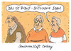 Cartoon: seniorenstift (small) by Andreas Prüstel tagged senioren,seniorenstift,beziehungen