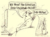 Cartoon: timoschenko-frisur (small) by Andreas Prüstel tagged ukraine,julia,timoschenko,machtwechsel,frisur,euro,geld,eu,cartoon,karikatur,andreas,pruestel