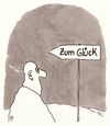 Cartoon: zum (small) by Andreas Prüstel tagged glück,cartoon,karikatur,andreas,pruestel