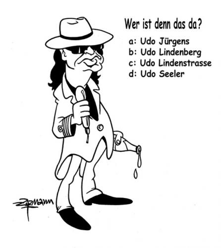 Cartoon: Wer ist denn der da? (medium) by Georg Zitzmann tagged rätsel