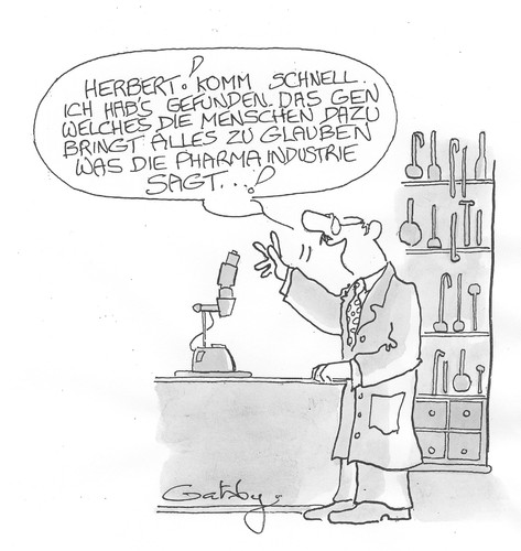 Cartoon: Pharmeindustrie (medium) by Peter Gatsby tagged herbert,herbert,gesundhheit,pharma,industrie,medizin
