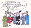Cartoon: Erbbiologisches Gutachten (small) by Peter Gatsby tagged erbbiologisches,gutachten
