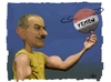Cartoon: Ali Abdullah Saleh (small) by handren khoshnaw tagged handren khoshnaw ali abdulla saleh dictator yemen