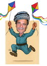Cartoon: najat abdulwahid caricature (small) by handren khoshnaw tagged handren,khoshnaw,football,najat,abdulwahid,erbil,kurdistan