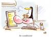Cartoon: Air conditioner (small) by kap tagged cold,summer,climatizer,kap,penguin
