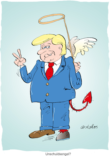 Cartoon: ??? (medium) by astaltoons tagged trump,trump