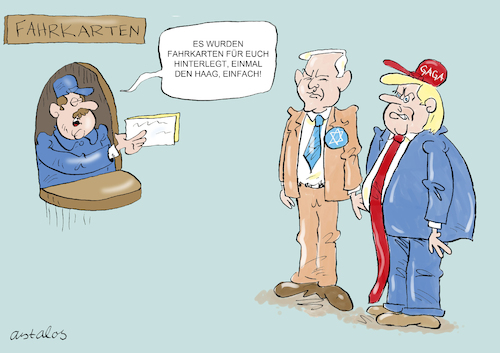 Cartoon: Freie Fahrt (medium) by astaltoons tagged trump,netanjahu,iran,krieg,trump,netanjahu,iran,krieg
