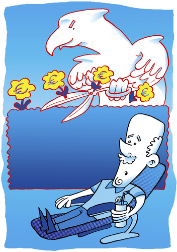 Cartoon: Kahlschlag (medium) by astaltoons tagged 