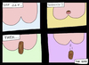 Cartoon: poop (small) by mypenleaks tagged poop,plop,pooping