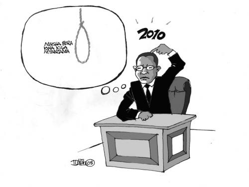 Cartoon: promise (medium) by dullah tagged tz