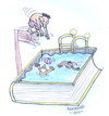 Cartoon: karikatür (small) by demirhindi tagged havuz