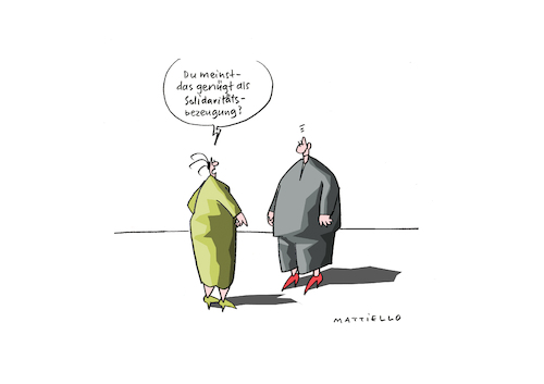 Cartoon: Frauentag (medium) by Mattiello tagged gleichberechtigung,frauen,wirtschaft,gleichberechtigung,frauen,wirtschaft