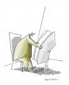 Cartoon: Leck (small) by Mattiello tagged zeitung,lesen