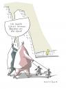 Cartoon: Leine (small) by Mattiello tagged finanzkrise,banker,stützmassnahmen,hilfspaket,regulierung