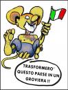 Cartoon: Berlusconi Vorhaben (small) by yalisanda tagged berlusca,gruviera,groviera,paese,italia,topogigio