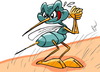 Cartoon: mosquito (small) by FredCoince tagged mosquito,fred,coince,illustration
