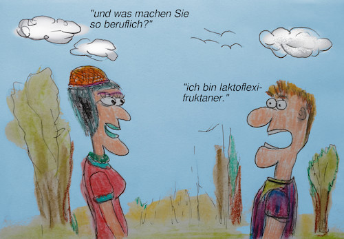 Cartoon: gute wahl (medium) by ab tagged arbeit,beruf,ernährung,leute