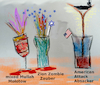 Cartoon: beliebte sommercocktails (small) by ab tagged israel,iran,usa,krieg,middle,east,bomben,raketen,islam,tod,zerstörung,flugzeugträger,sommer,alkohol,getränk