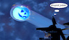 Cartoon: gotham halloween (small) by ab tagged batman,signal,sign,bat,pumpkin,joker,fun