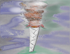 Cartoon: hurrican over jamaica (small) by ab tagged wetter,natur,unwetter,karibik,zerstörung