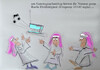 Cartoon: klosterleben (small) by ab tagged kloster,nonnen,musik,radio,gott