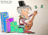 Cartoon: music business (small) by ab tagged music,bob,dylan,rechte,songs,lieder,geld