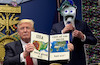 Cartoon: trump vs klimaabkommen (small) by ab tagged trump,klima,abkommen,luft,welt