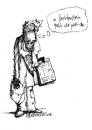 Cartoon: die post geht ab (small) by jonas tagged steuerhinterziehung,zumwinkel,liechtenstein,