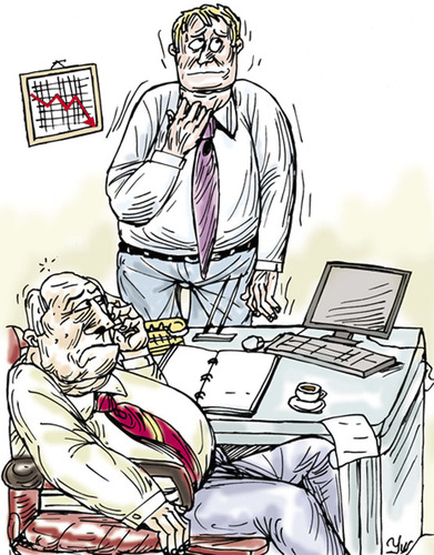 Cartoon: kriz zam (medium) by pisko tagged insan,kaynaklari