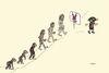 Cartoon: Pirate Evolution (small) by paparazziarts tagged pirate,evolution,intellectual,property,human,piracy,theft