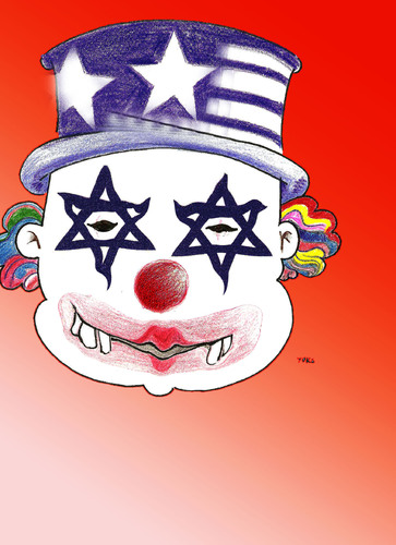 Cartoon: clown (medium) by yukselcengiz tagged clown