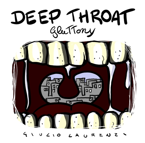 Cartoon: Deep Throat (medium) by Giulio Laurenzi tagged deep,throat
