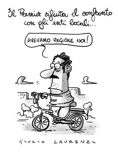 Cartoon: Regione (medium) by Giulio Laurenzi tagged regione