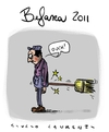 Cartoon: Befana 2011 (small) by Giulio Laurenzi tagged befana,2011