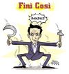 Cartoon: Come Fini (small) by Giulio Laurenzi tagged politics
