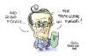 Cartoon: Tre Monti (small) by Giulio Laurenzi tagged politics