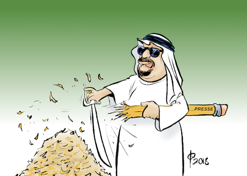 Cartoon: Fall Khashoggi (medium) by Paolo Calleri tagged tuerkei,saudi,arabien,presse,journalismus,journalist,pressefreiheit,ermittlungen,botschaft,freiheit,kritik,karikatur,cartoon,paolo,calleri,tuerkei,saudi,arabien,presse,journalismus,journalist,pressefreiheit,ermittlungen,botschaft,freiheit,kritik,karikatur,cartoon,paolo,calleri