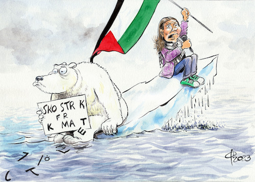 Cartoon: Kipppunkt (medium) by Paolo Calleri tagged nahost,nahostkonflikt,israel,hamas,krieg,klimawandel,klimabewegung,fff,fridays,for,future,klimaaktivismus,great,thunberg,palaestina,politik,karikatur,cartoon,paolo,calleri,nahost,nahostkonflikt,israel,hamas,krieg,klimawandel,klimabewegung,fff,fridays,for,future,klimaaktivismus,great,thunberg,palaestina,politik,karikatur,cartoon,paolo,calleri