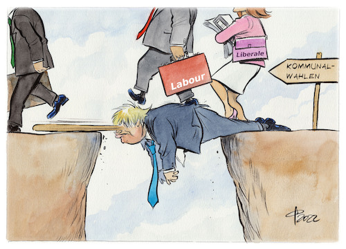 Cartoon: Kommunalwahlen in GB (medium) by Paolo Calleri tagged grossbritannien,kommunalwahlen,premierminister,boris,johnson,schlappe,tories,labour,wahlen,partygate,luegen,brexit,karikatur,cartoon,paolo,calleri,grossbritannien,kommunalwahlen,premierminister,boris,johnson,schlappe,tories,labour,wahlen,partygate,luegen,brexit,karikatur,cartoon,paolo,calleri