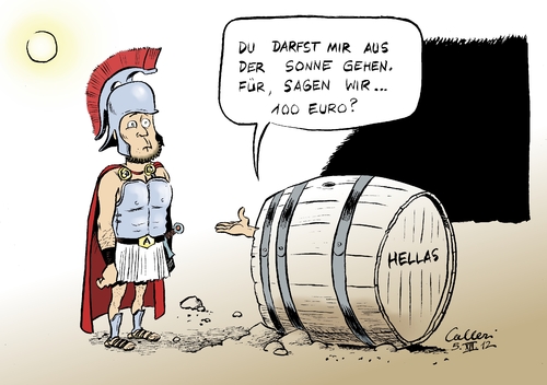 Cartoon: Korruptionsindex (medium) by Paolo Calleri tagged griechenland,hellas,athen,korruption,index,corruption,perception,transparency,international,nationen,eu,europa,schuldenkrise,staatsschulden,diogenes,alexander,fass,politik,griechenland,hellas,athen,korruption,index,corruption,perception,transparency,international,nationen,eu,europa,schuldenkrise,staatsschulden,diogenes,alexander,fass,politik