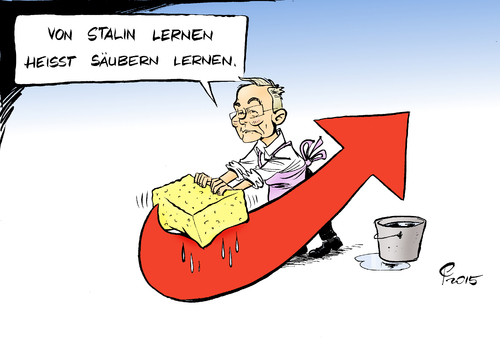 Cartoon: Saubermann (medium) by Paolo Calleri tagged deutschland,parteien,afd,alternative,fuer,rechtskonservative,rechtspopulismus,rechtsideologen,eurokritisch,hans,olaf,henkel,saeuberungen,jargon,stalinismus,richtungsstreit,karikatur,cartoon,paolo,calleri,deutschland,parteien,afd,alternative,fuer,rechtskonservative,rechtspopulismus,rechtsideologen,eurokritisch,hans,olaf,henkel,saeuberungen,jargon,stalinismus,richtungsstreit,karikatur,cartoon,paolo,calleri