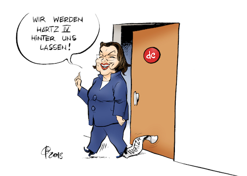 Cartoon: SPD-Debattencamp (medium) by Paolo Calleri tagged berlin,deutschland,parteien,spd,sozialdemokraten,parteivorsitzende,andrea,nahles,hartz,iv,arbeitslosigkeit,arbeitslose,arbeitslosengeld,ii,grundsicherungsleistung,agenda,2010,gerhard,schroeder,debattencamp,karikatur,cartoon,paolo,calleri,berlin,deutschland,parteien,spd,sozialdemokraten,parteivorsitzende,andrea,nahles,hartz,iv,arbeitslosigkeit,arbeitslose,arbeitslosengeld,ii,grundsicherungsleistung,agenda,2010,gerhard,schroeder,debattencamp,karikatur,cartoon,paolo,calleri